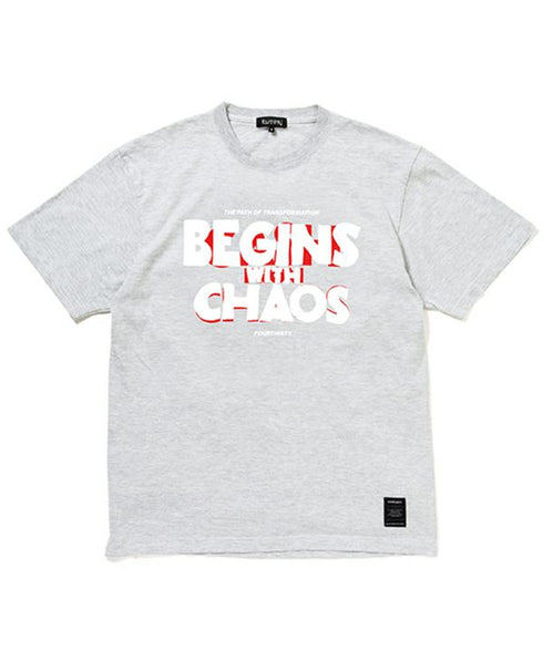 430 fourthirty / AF BEGINS WITH CHAOS S-S TEE / フォーサーティー / ビギンウィズカオスショートスリーブティー