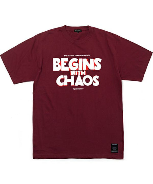 430 fourthirty / AF BEGINS WITH CHAOS S-S TEE / フォーサーティー / ビギンウィズカオスショートスリーブティー