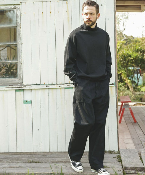 MR.OLIVE / RINSE WASH 12oz CRUNCH DEINIM / UTILITY PANTS / ミスターオリーブ / リンスウォッシュ12オンスクランチデニム / ユーティリティパンツ