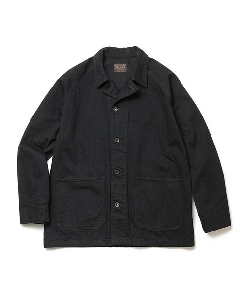 MR.OLIVE / RINSE WASH 12oz CRUNCH DEINIM / 5-BUTTON COVERALL / ミスターオリーブ / リンスウォッシュ12オンスクランチデニム / 5つボタンカバーオール