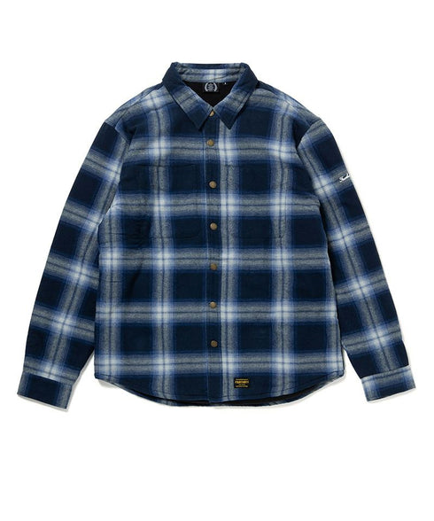 430 fourthirty / L/S FLEECE LINER CHECK SHIRT / フォーサーティ / L/Sフリースライナーチェックシャツ