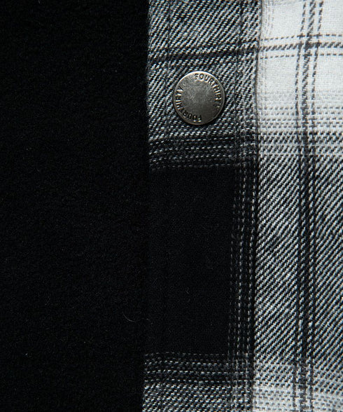 430 fourthirty / L/S FLEECE LINER CHECK SHIRT / フォーサーティ / L/Sフリースライナーチェックシャツ