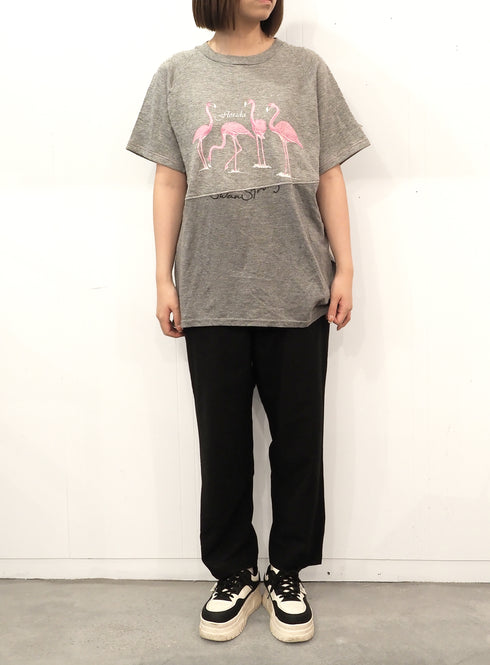 mooon/remake T-shirt grey ムーン/リメイク Tシャツ グレー