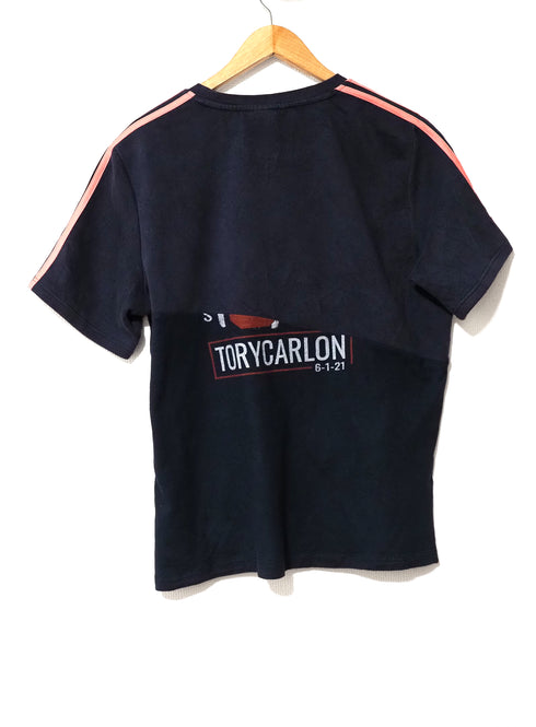 mooon/remake T-shirt navy ムーン/リメイク Tシャツ ネイビー