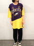 mooon/remake polo shirt×T-shirt violet ムーン リメイク ポロシャツ×Tシャツ ヴァイオレット