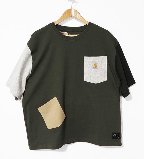 mooon / REMAKE Carhartt custom Tshirt A / ムーン / リメイク カーハート カスタム Tシャツ A