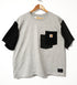 mooon / REMAKE Carhartt custom Tshirt C / ムーン / リメイク カーハート カスタム Tシャツ C