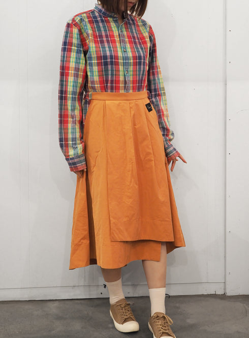 mooon リメイク ドッキング ワンピース MULTI/ORANGE