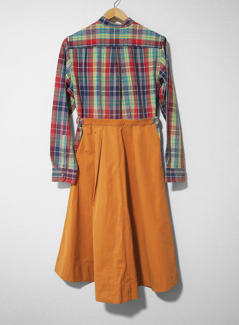 mooon リメイク ドッキング ワンピース MULTI/ORANGE