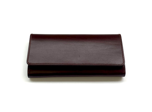 C/O. バイカラーレザーロングウォレット/Bicolor leather long wallet