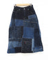 mooon リメイク パッチワークスカート DENIM