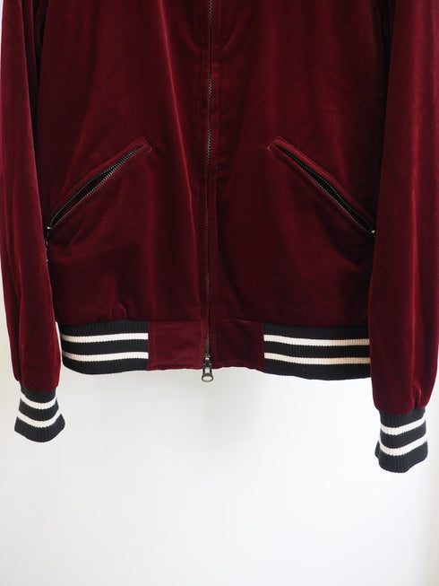 【USED】JACK ROSE ベロアスカジャン(RED)