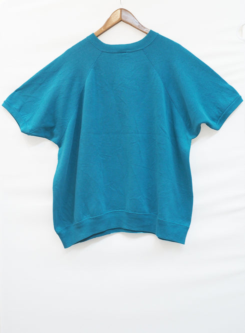 【USED】ブランド不明 半袖スウェット TREND BASICS