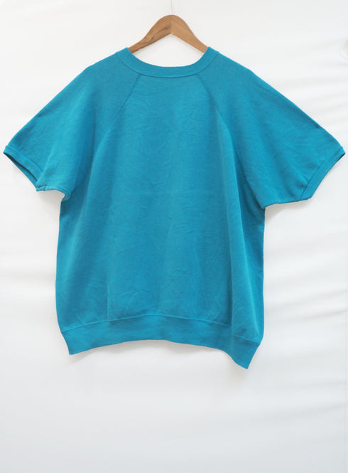 【USED】ブランド不明 半袖スウェット TREND BASICS