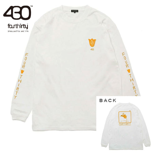 430 fourthirty / NF HONEY BEE L/S TEE / フォーサーティ / ハニービーTシャツ