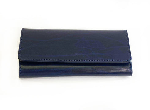 C/O. バイカラーレザーロングウォレット/Bicolor leather long wallet