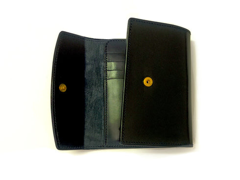 C/O. バイカラーレザーミドルウォレット/Bicolor Leather Middle Wallet
