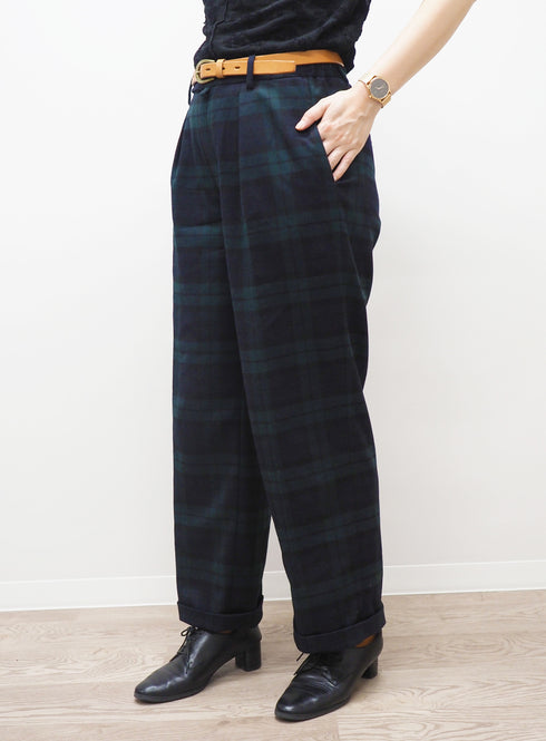 C/O. 尾州ウールセットアップアイテム ダブルスラックス 秋冬用/Bishu wool set-up item double slacks A/W