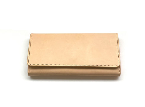 C/O. バイカラーレザーロングウォレット/Bicolor leather long wallet