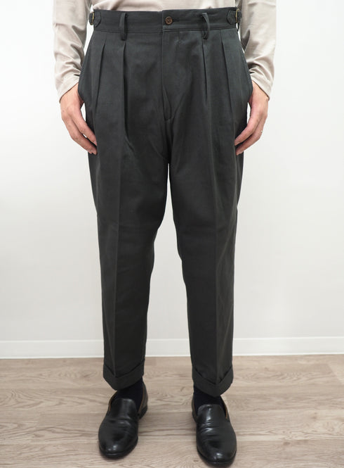 C/O. サイドベルトダブルチノ/Side belt double chino