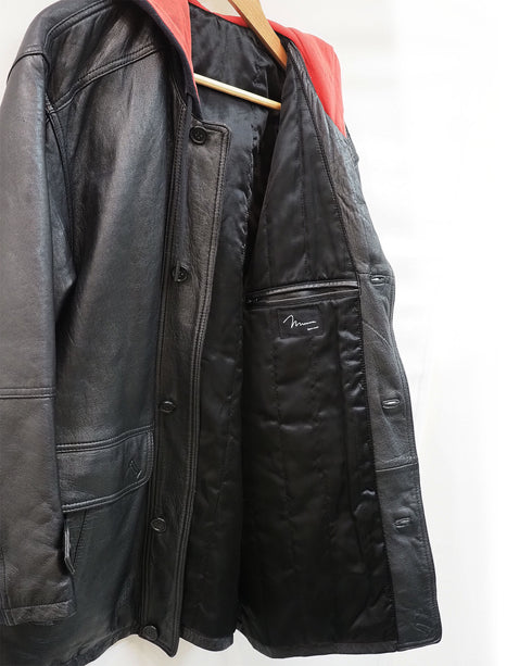 mooon/REMAKE Leather Jacket ムーン/リメイクレザージャケット