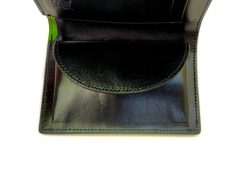 C/O. バイカラーレザーミドルウォレット/Bicolor Leather Middle Wallet