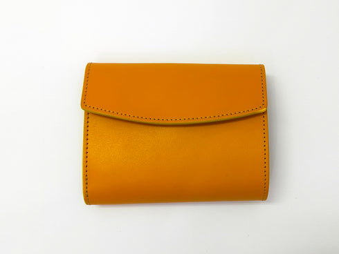 C/O. バイカラーレザーミドルウォレット/Bicolor Leather Middle Wallet