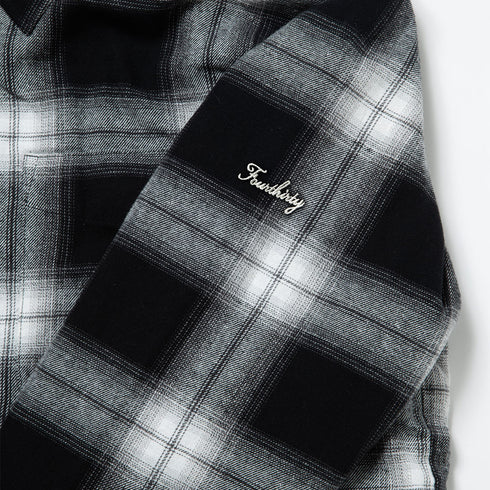 430 fourthirty / L/S FLEECE LINER CHECK SHIRT / フォーサーティ / L/Sフリースライナーチェックシャツ