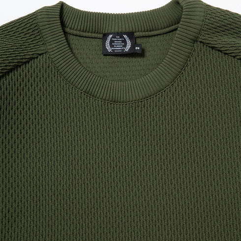 430 fourthirty / ATHLETIC MESH KNIT C&S / フォーサーティ アスレチックメッシュニットC&S