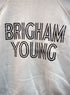 【USED】ブランド不明 半袖スウェット BRIGHAM YOUNG