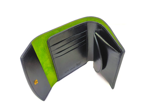 C/O. バイカラーレザーミドルウォレット/Bicolor Leather Middle Wallet