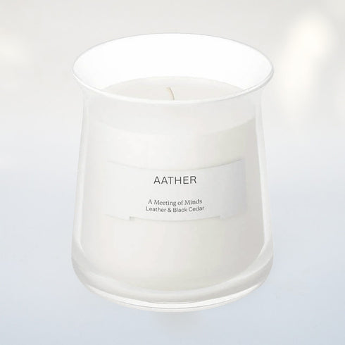 AATHER A Meeting Of Minds - Leather & Black Cedar