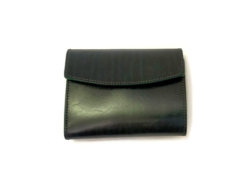 C/O. バイカラーレザーミドルウォレット/Bicolor Leather Middle Wallet