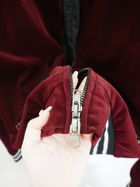 【USED】JACK ROSE ベロアスカジャン(RED)