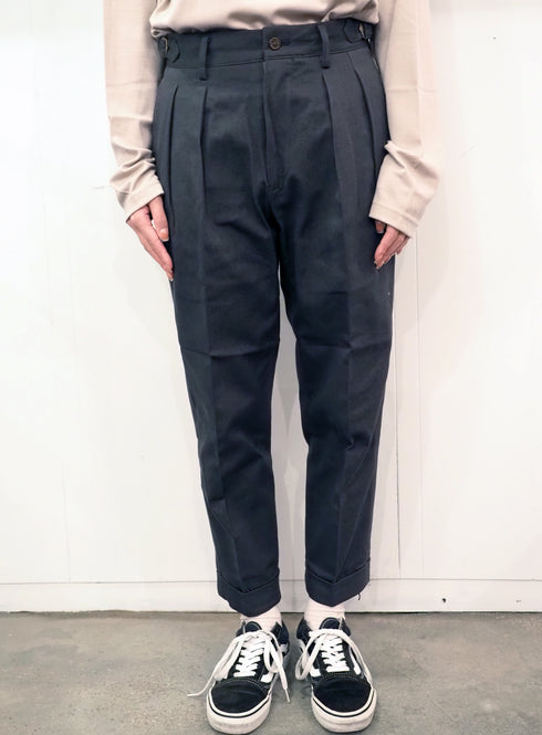 C/O. サイドベルトダブルチノ/Side belt double chino