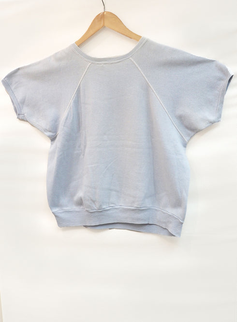 【USED】ブランド不明 半袖スウェット BRIGHAM YOUNG