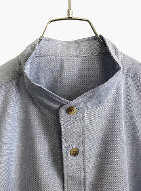 C/O. オックスフォードスタンドカラーシャツ