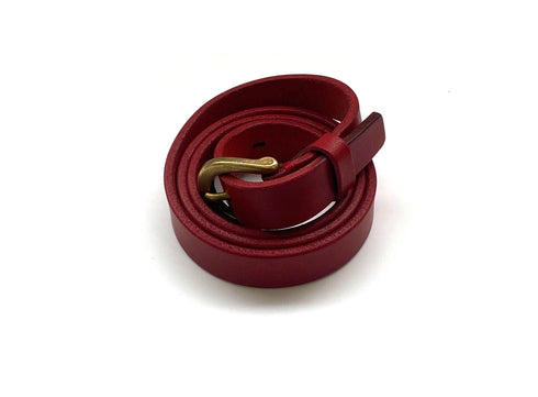 C/O. オイルレザーベルト/Oiled Leather Belt