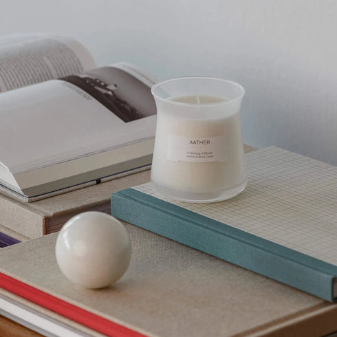 AATHER A Meeting Of Minds - Leather & Black Cedar