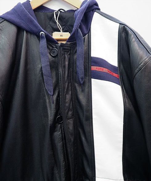 mooon / REMAKE Leather Jacket / ムーン / リメイクレザージャケット