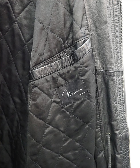 mooon / REMAKE Leather Jacket / ムーン / リメイクレザージャケット