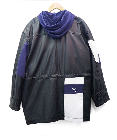 mooon / REMAKE Leather Jacket / ムーン / リメイクレザージャケット