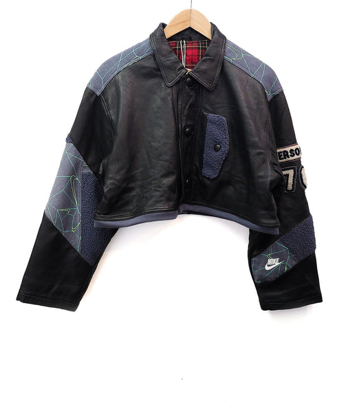 mooon / REMAKE Leather Jacket / ムーン / リメイクレザージャケット