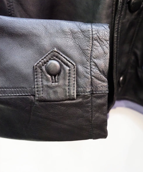 mooon / REMAKE Leather Jacket / ムーン / リメイクレザージャケット