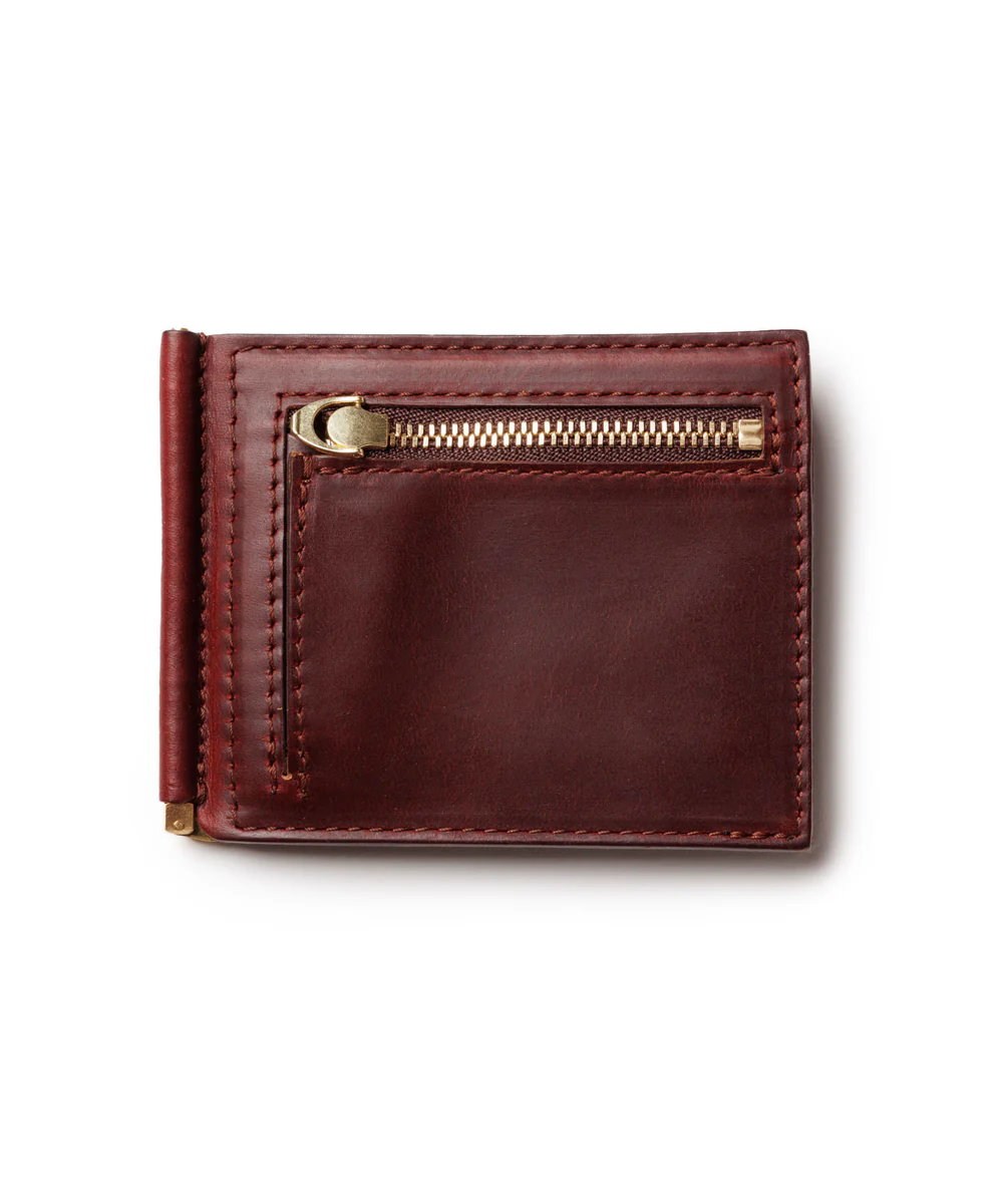 MR.OLIVE E.O.I / HORWEEN CHROMEXCEL LEATHER / MONEY CLIP WALLET