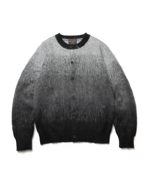 MR.OLIVE / GRADATION MOHAIR KNIT / 6-BUTTON CARDIGAN / ミスターオリーブ/ グラデーションモヘアニット / 6ボタンカーディガン