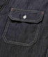 MR.OLIVE / 6oz DENIM / RINSE WASH SERVICEMAN SHIRT / ミスターオリーブ / 6オンスデニム / リンスウォッシュサービスマンシャツ