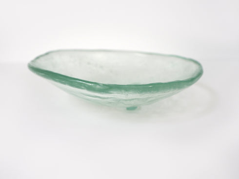 ガラススタジオデルタス/底深円皿