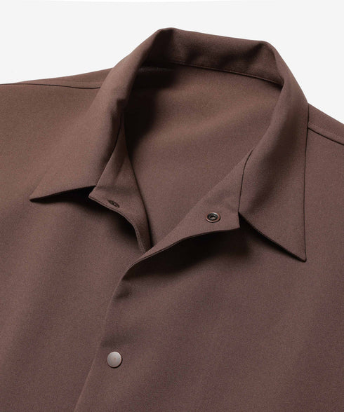 MR.OLIVE / TROPICAL POPLIN / SHORT SLEEVE COACH SHIRT / ミスターオリーブ トロピカルポプリン 半袖コーチシャツ