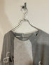 mooon / Remake T-shirt gray ムーン / リメイク Tシャツ グレー